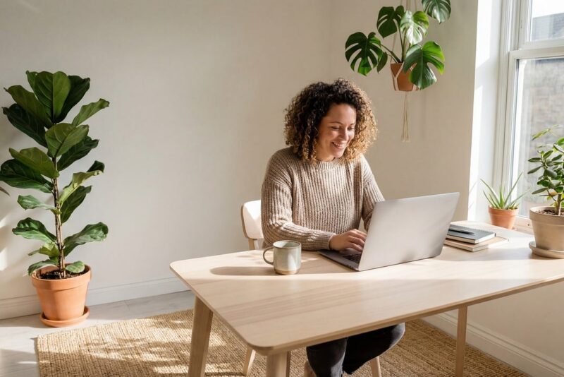 Home office produtivo: como manter o ritmo sem virar refém da casa ou do trabalho